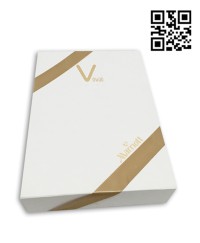 TWLP009 Custom made fashion towel box  bathrobe gift box  custom towel box  towel box manufacturer front view